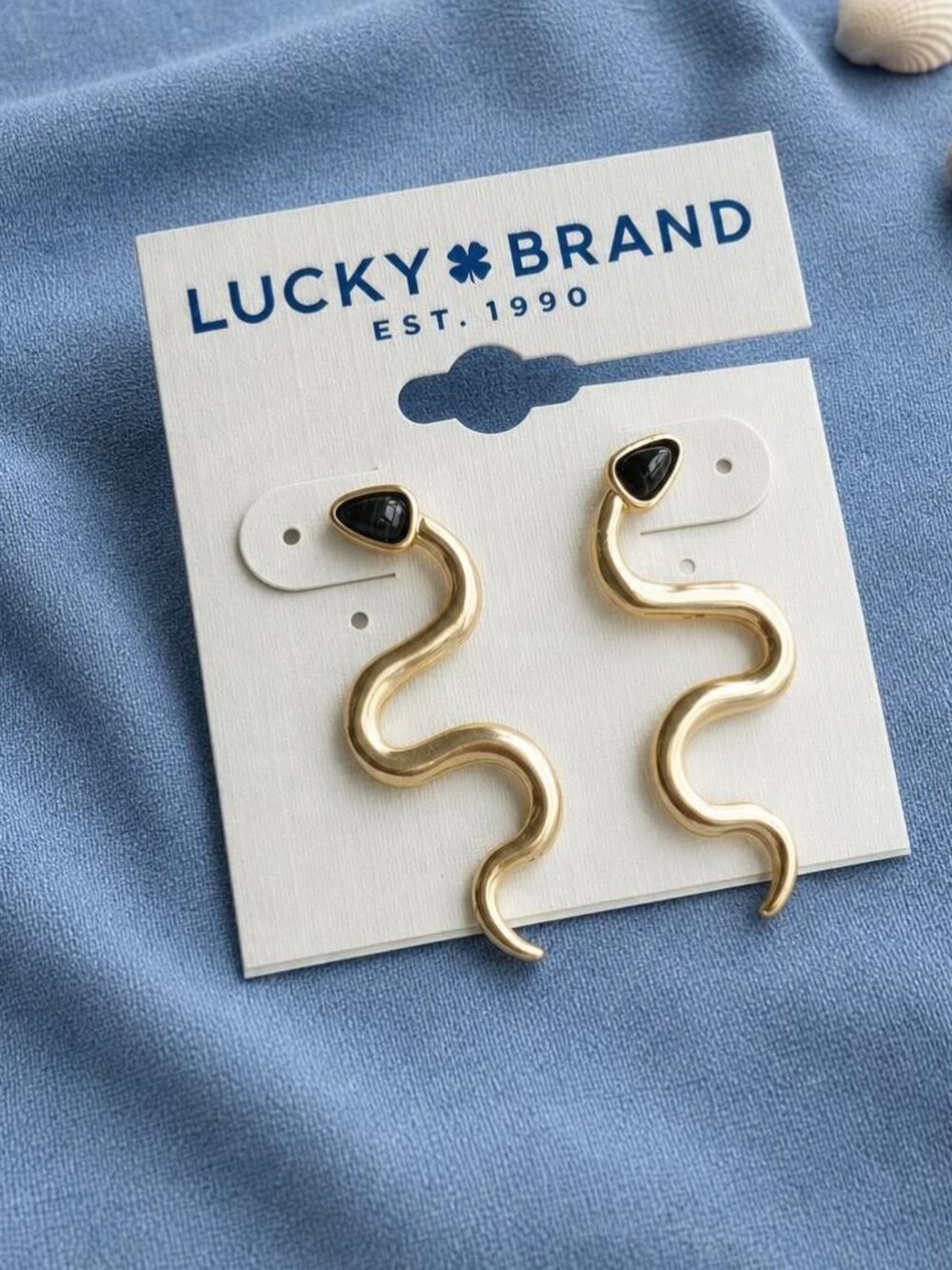 Lucky Brand Snake Earrings - Picture 1 of 1